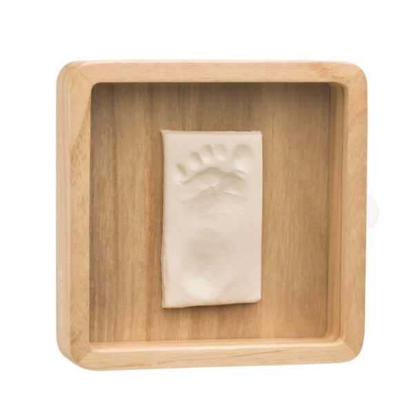 Baby Art Magic Box Wooden komplekts mazuļa pēdiņu/rociņu nospieduma izveidošanai