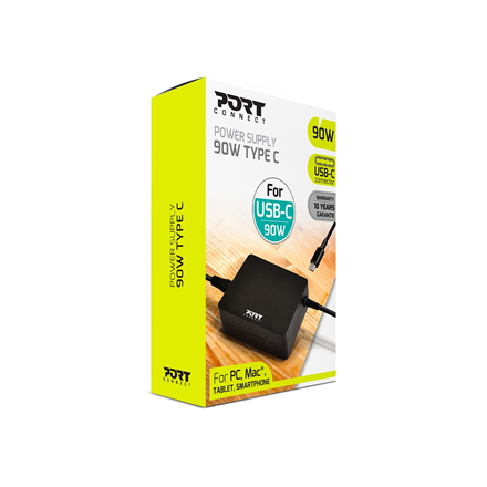 Lādētājs Port Power Supply 90W Type-C - Image 5