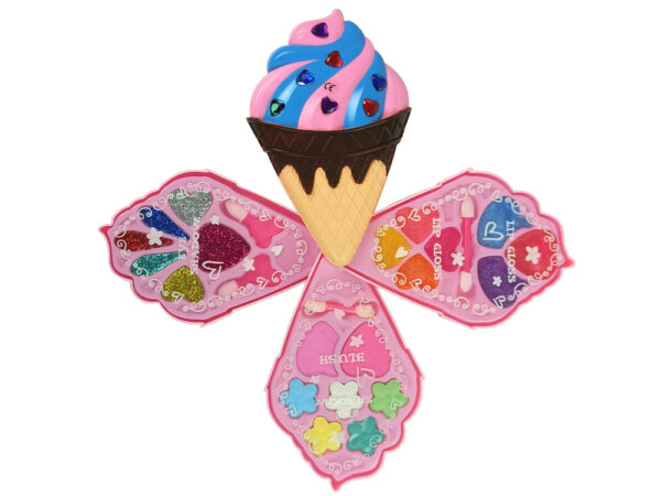 Eye Shadow Set Glitter Shape Ice Cream Hearts - Image 2