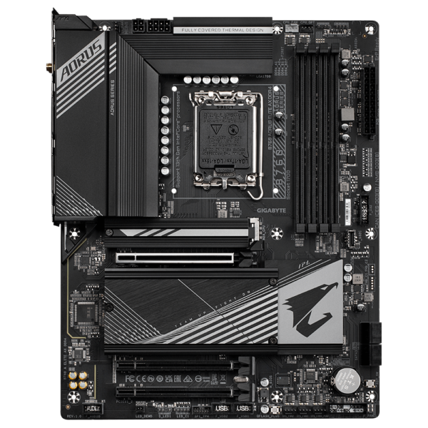 GIGABYTE Mainboard B760 AORUS Elite AX DDR4 - ATX - Socket Intel 1700 - Intel B760 - Image 4