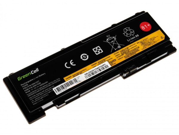 Laptop Battery for Lenovo ThinkPad T430S T430SI 42T4844 11.1V 4400mAh GREEN CELL - Image 2