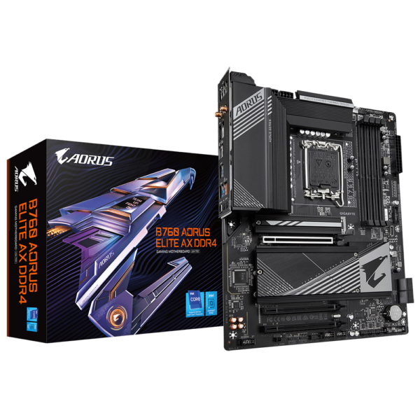 GIGABYTE Mainboard B760 AORUS Elite AX DDR4 - ATX - Socket Intel 1700 - Intel B760 - Image 5