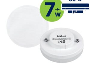 Light Bulb|LEDURO|Power consumption 7 Watts|Luminous flux 600 Lumen|3000 K|220-240V|Beam angle 100 degrees|21199