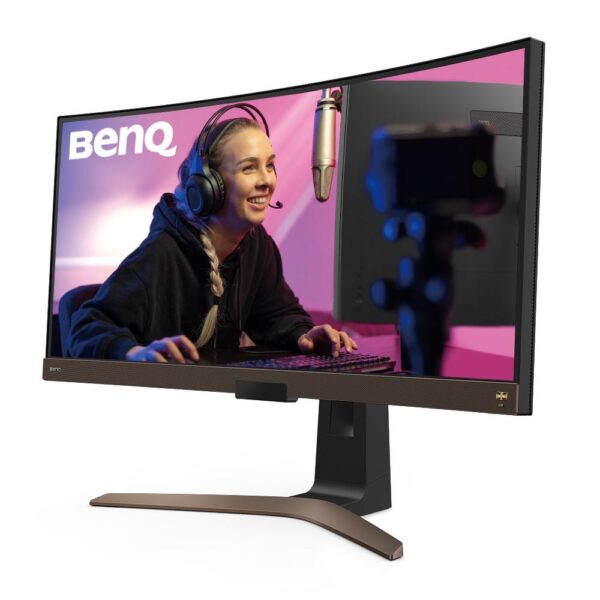BENQ 38" LED EW3880R/ Curved/ IPS/ 3840x1600/ 1000:1/ 4ms/ 2xHDMI/ DP/ USB-C/ USB/ hnědočerný - Image 3