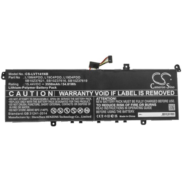 Laptop Battery for Lenovo ThinkBook 13s 14s 5B10Z37621 15.44V 3550mAh CAMERON SINO - Image 4