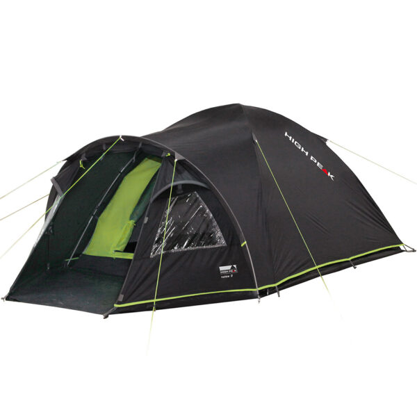 High Peak Talos 3 Green, Grey Dome/Igloo tent 11505 - Image 2