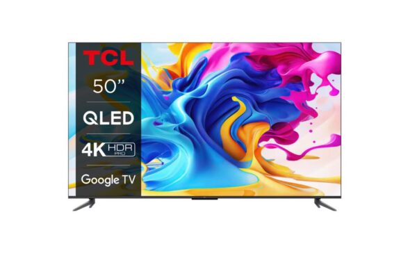 TV Set|TCL|50"|4K/Smart|QLED|3840x2160|2 GB|Wireless LAN|Bluetooth|Google TV|50C645 - Image 2