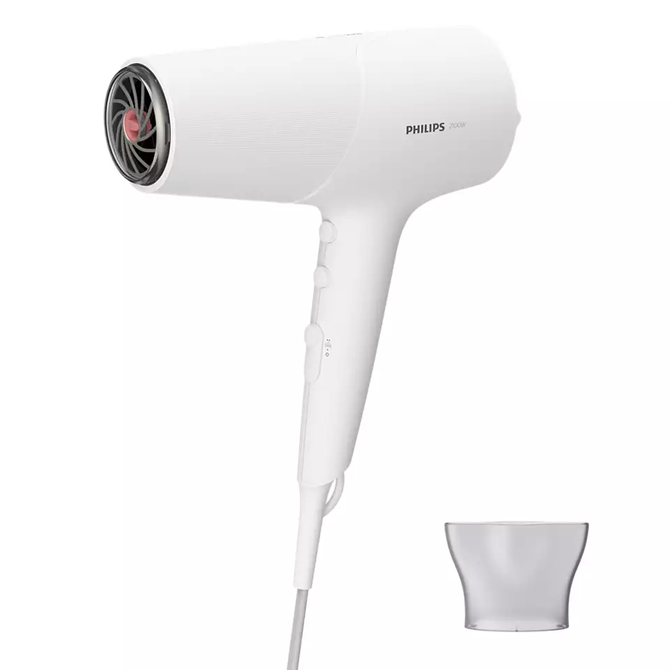Philips | Hair Dryer | BHD500/00 | 2100 W | Number of temperature settings 3 | Ionic function | White