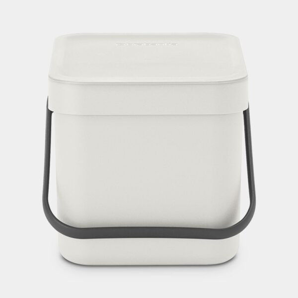 BRABANTIA aktritumu tvertne Sort & Go, 6L, Light Grey