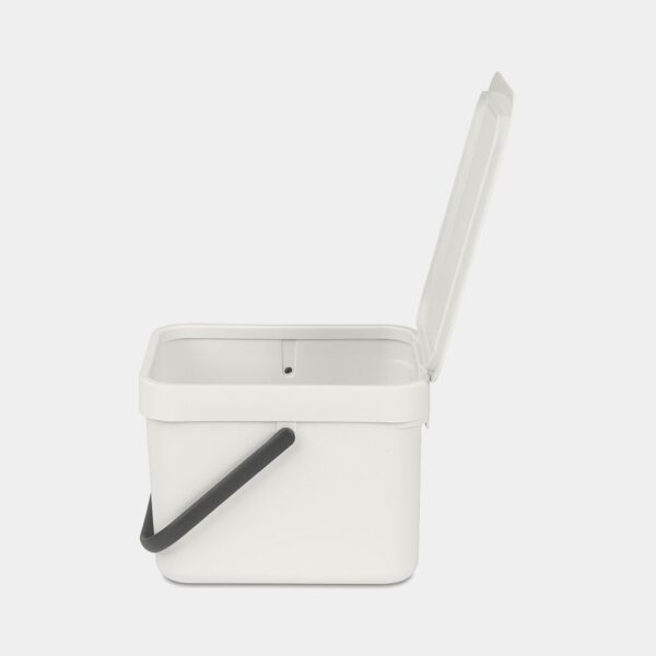 BRABANTIA aktritumu tvertne Sort & Go, 6L, Light Grey - Image 5