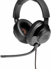 JBL Quantum 200 Headphone Wired Gaming Headset with Microphone, Black EU