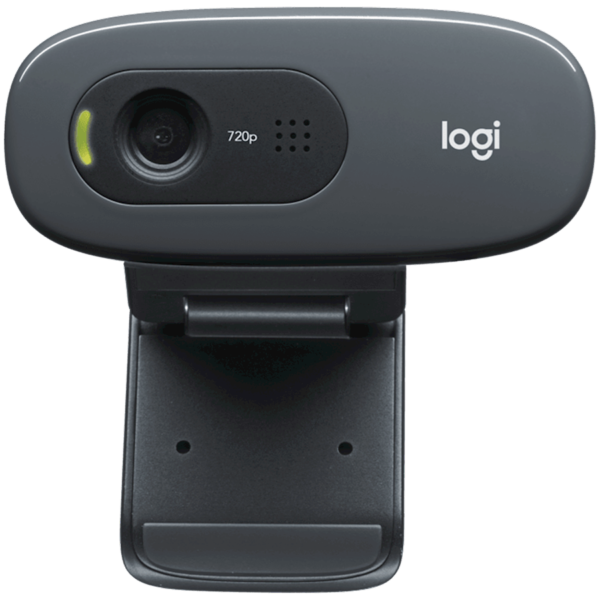 LOGITECH C270 HD Webcam - BLACK - USB