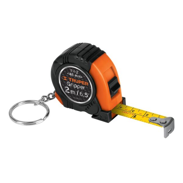 Tape measure with key ring 2mx13mm Truper�