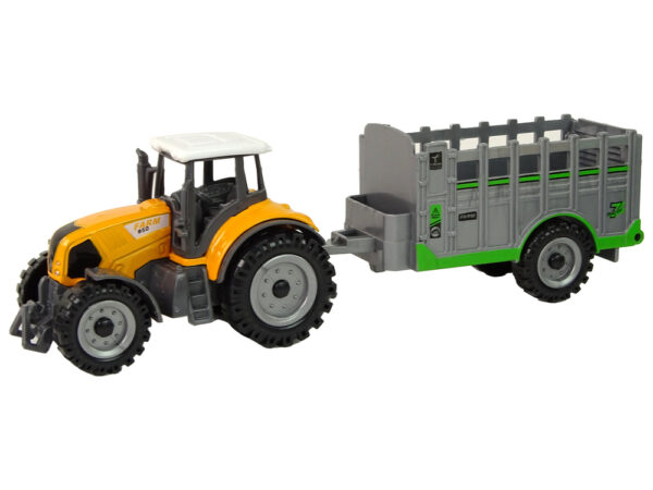 Set of Tractors with Trailers 3 Colors - Image 3