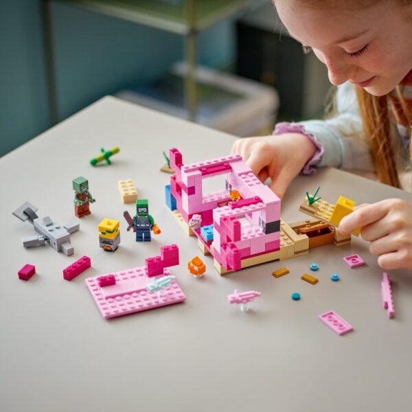 LEGO MINECRAFT 21247 THE AXOLOTL HOUSE - Image 5