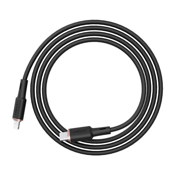 Cable USB-C to Lightining Acefast C2-01, 30W, MFi, 1.2m (black) - Image 2