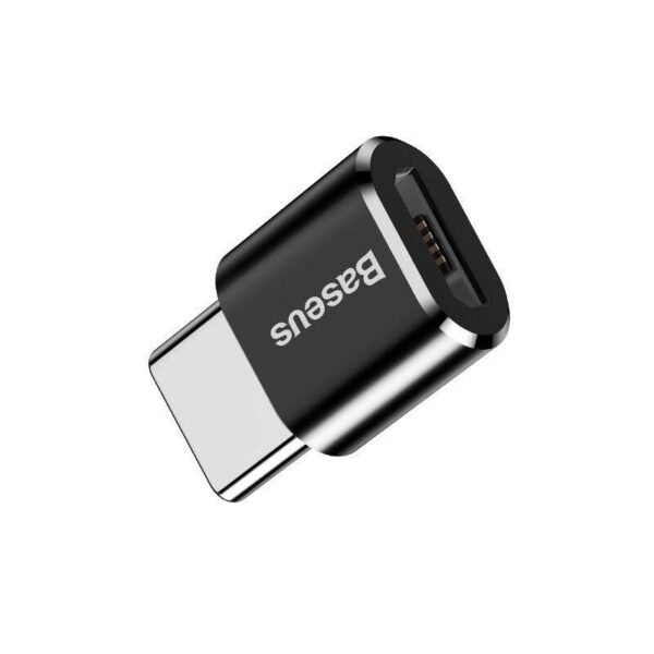 Baseus Micro USB to USB Type-C adapter - black - Image 2