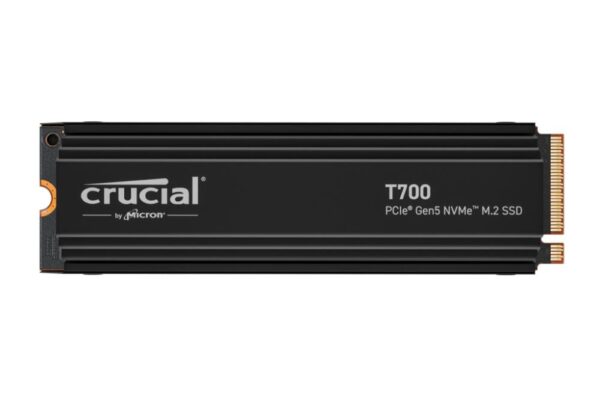 Crucial T700 M.2 PCI-e 5.0 NVMe 2TB heatsink