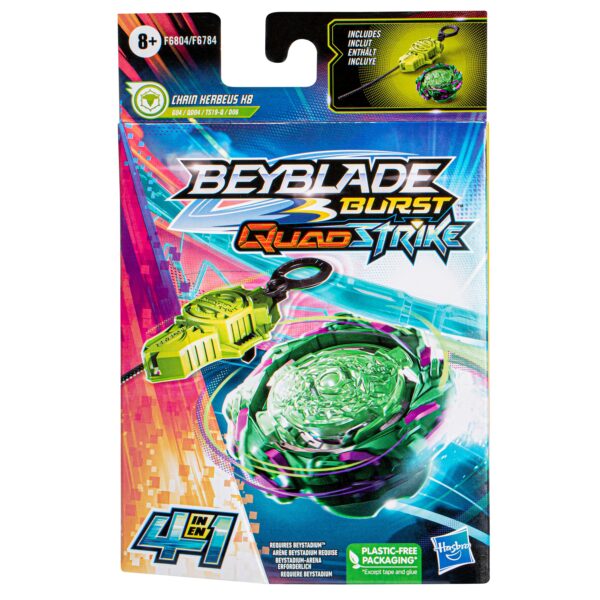 BEYBLADE top Starter pack quad strike