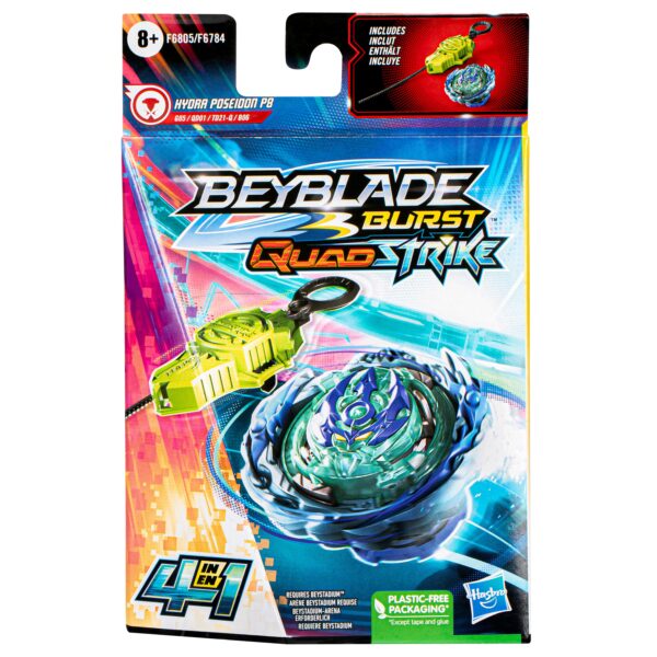 BEYBLADE top Starter pack quad strike - Image 3