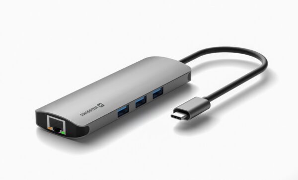 USB jagaja Swissten USB-C Hub 8in1 - Image 5