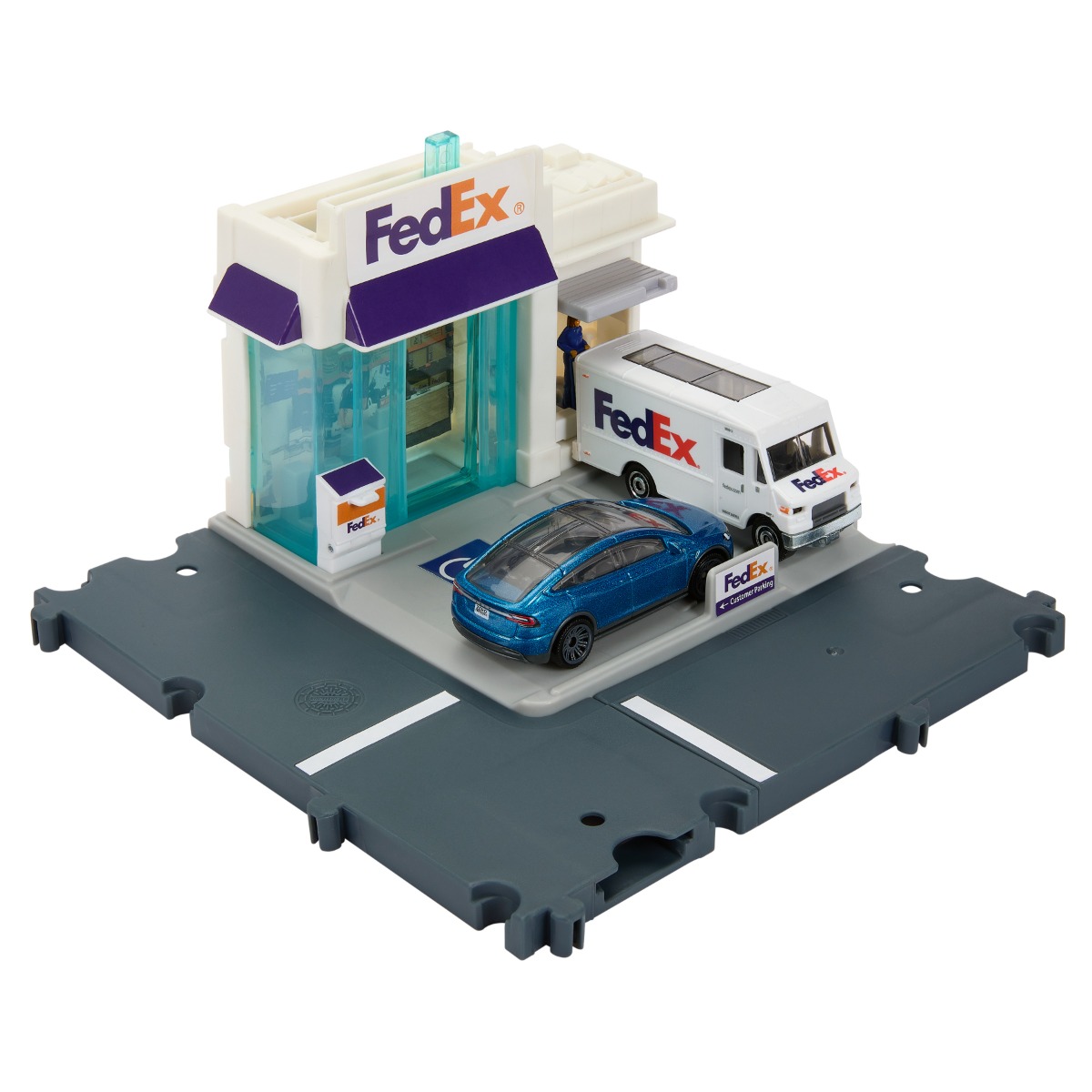 Matchbox® Action Drivers teeninduskeskuste mängukomplekt - Image 4