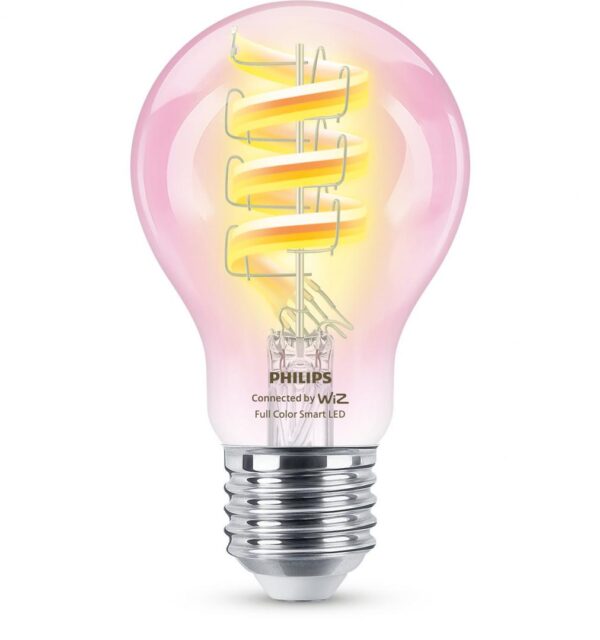 Philips Smart WiFi Filament Clear RGB | E27 | 6.3 W | Full colour - Image 2