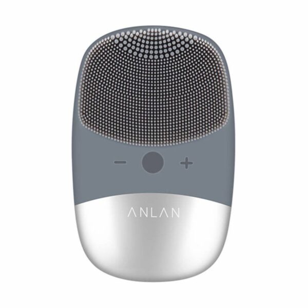 Mini Silicone Electric Sonic Facial Brush ANLAN ALJMY04-0G (grey) - Image 3