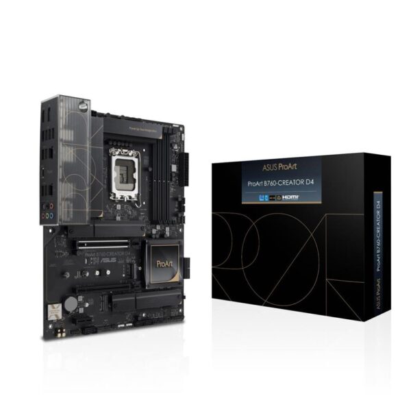 ASUS PROART B760-CREATOR D4 LGA1700 B760 PCIE5.0 USB32GEN2X2 MB