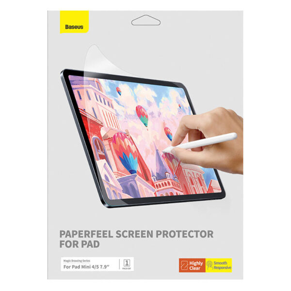 Baseus Paperfeel film For Pad Mini 4/5 7.9″, Clear - Image 4