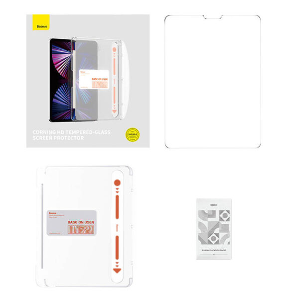 Tempered Glass Baseus Screen Protector for Pad 10 (2022) 10.9" - Image 5