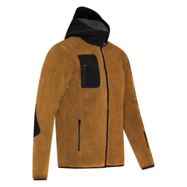 Fleece jacket North Ways Alder 1108 Camel/Black size XXL