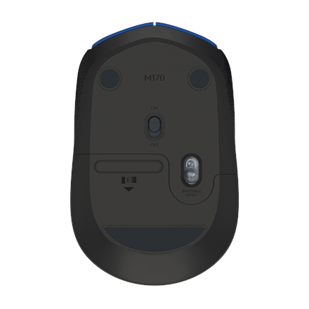 Logitech B170 - Mus - optisk - 3 knappar - tr�dl�s - 2.4 GHz - tr�dl�s USB-mottagare - svart - Image 3