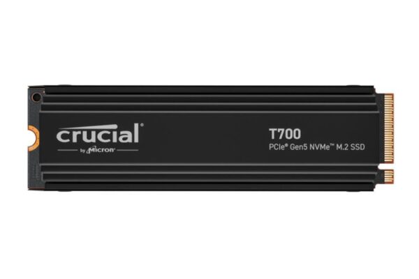 Crucial T700 - SSD - krypterat - 4 TB - inbyggd - M.2 - PCI Express 5.0 (NVMe) - TCG Opal Encryption 2.01