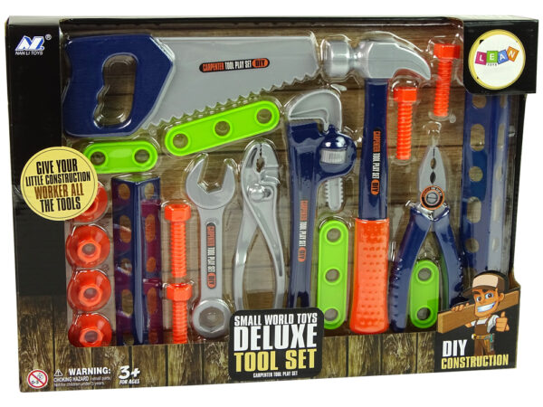 Handyman Set Tools Screwdriver Hammer Saw - Image 4