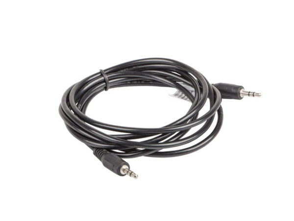 Lanberg CA-MJMJ-10CC-0020-BK audio cable 2 m 3.5mm Black - Image 2