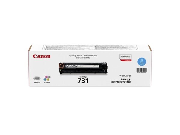 Canon 731 C - Azurov� - origin�ln� - kazeta s barvivem - pro i-SENSYS MF623Cn, MF628Cw - Image 2