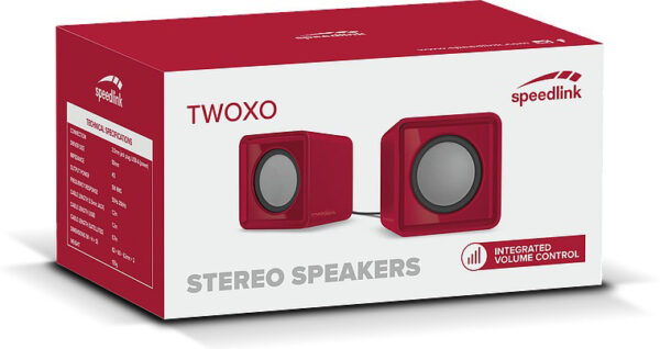Speedlink speakers Twoxo (SL-810004-RD) - Image 2