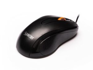 MOUSE USB OPTICAL/BLACK SPMO-F01 SPACER