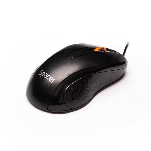 MOUSE USB OPTICAL/BLACK SPMO-F01 SPACER