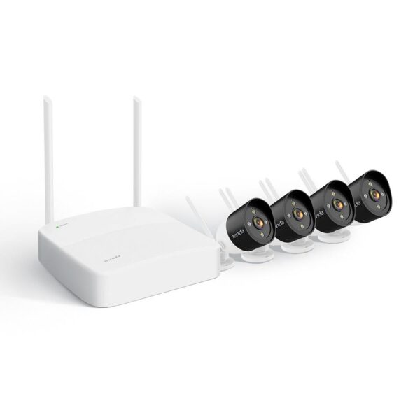 TENDA 4 CHANNEL VIDEO SECURITY KIT "K4W-3TC" (timbru verde 0.8 lei)