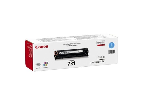 Canon 731 C - Azurov� - origin�ln� - kazeta s barvivem - pro i-SENSYS MF623Cn, MF628Cw - Image 3