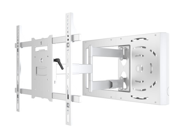 Multibrackets M Hospitality Flexarm with STB Enclosure - Konsol - f�r LCD-display - vit - sk�rmstorlek: 37"-70" - v�ggmonterbar