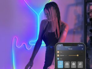 LED lenteGovee Neon Wi-Fi / Bluetooth / RGBIC 3m