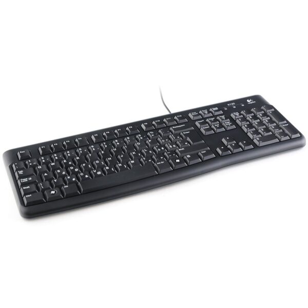 Logitech drátové combo klávesnice myš MK120 - EER - CZ layout - černá
