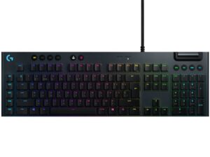 Logitech G815 LIGHTSPEED RGB Mechanical Gaming Keyboard – GL Tactile - CARBON - US