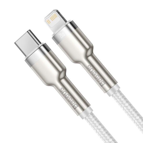 Baseus lightning - USB-C Cafule, PD, 20W, 2m (biały) - Image 2