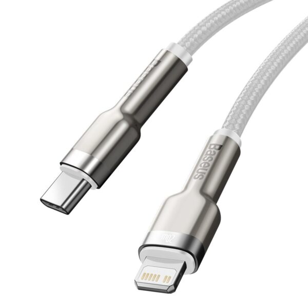 Baseus lightning - USB-C Cafule, PD, 20W, 2m (biały) - Image 4