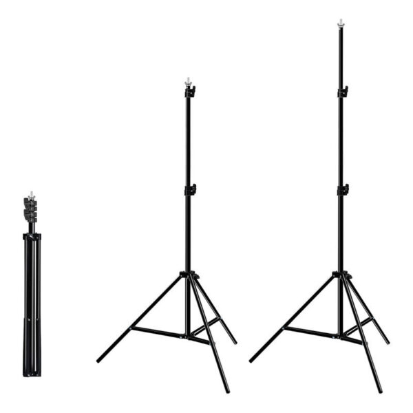 Photo studio background support Puluz 2x3m + Backdrops 3 pcs PKT5205 - Image 2