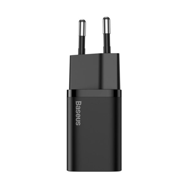 Baseus Super Si Quick Charger 1C 25W with USB-C cable for USB-C 1m (black) - Image 2